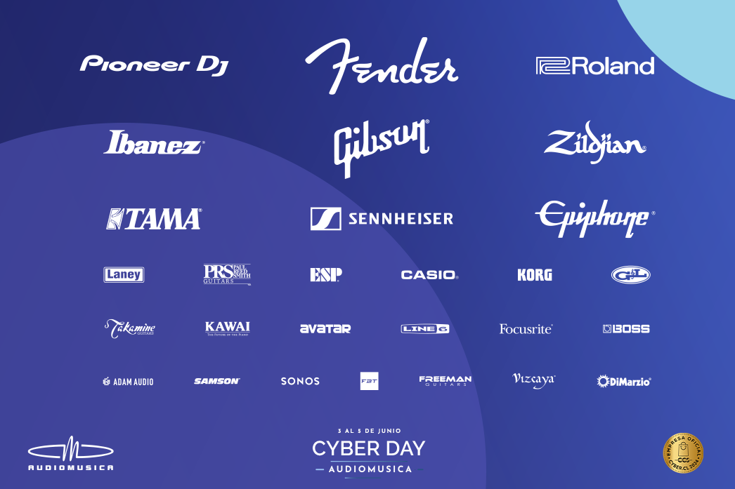 Cyber Day Audiomusica Marcas