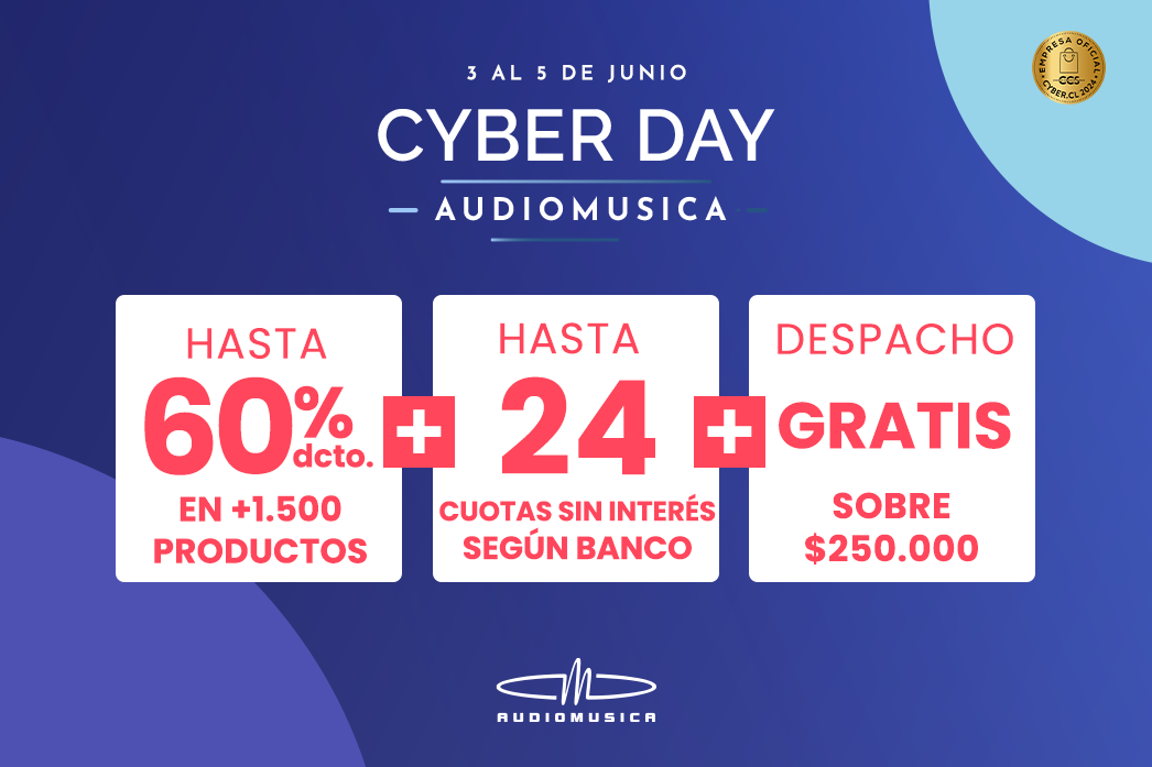 Cyber Day Audiomusica medios de pago